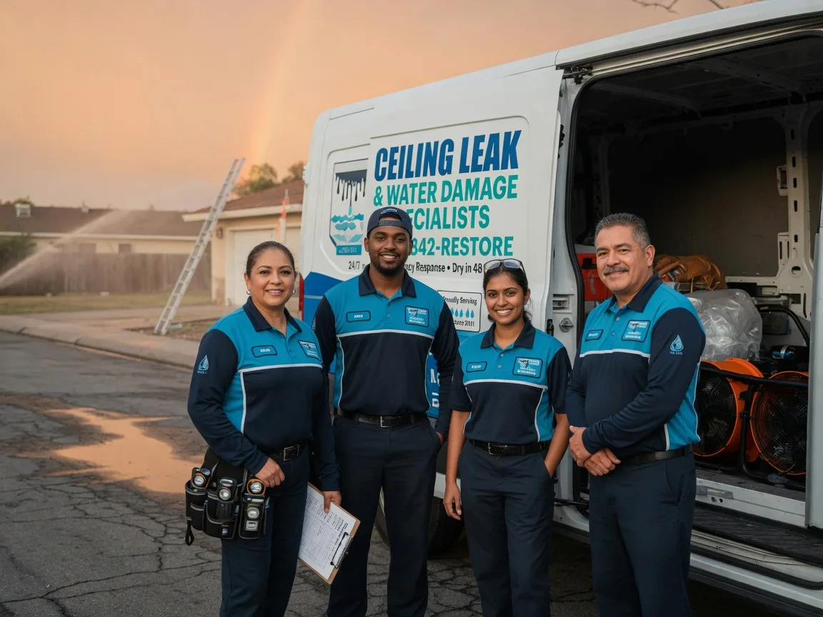 Ceiling Leak Cleanup company in Coaldale, CO